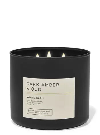 Dark Amber & Oud Candle