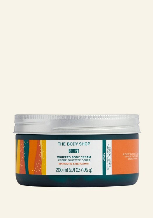 The Body Shop Boost Whipped Body Cream 200ml