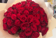 Large Red Rose Bouquet 50 Roses