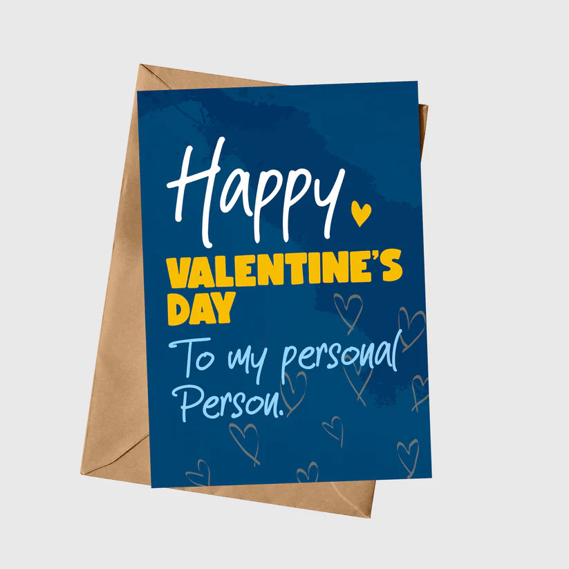 To my Personal Person A5 Greeting Card