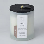 Makers of Wax Goods Aged Cigar Double Wick Scented Candle