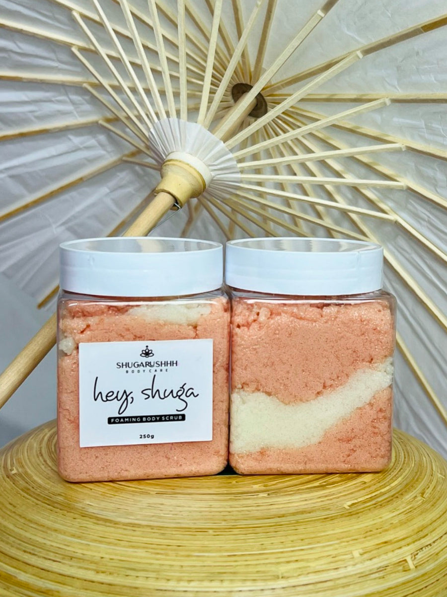 Shugarushhh Pretty Peach Foaming Body Scrub