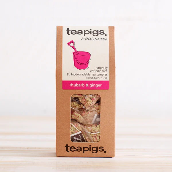 Tea Pigs Organic Rhubarb & Ginger Tea