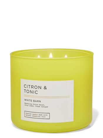 Citron and Tonic 3-Wick Candle