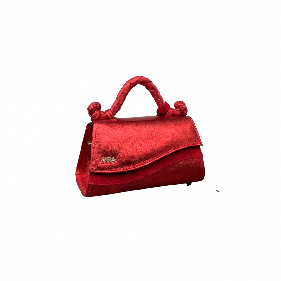 Red Zina Mini Handbag