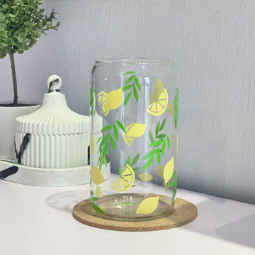 Lemons Libby Glass Cup 16oz