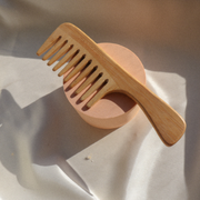 Mandarin Wooden Detangling Comb