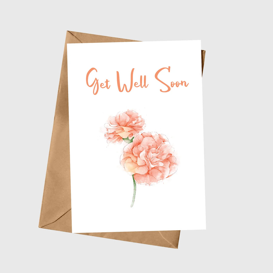 Get Well Soon A5 Greeting Card