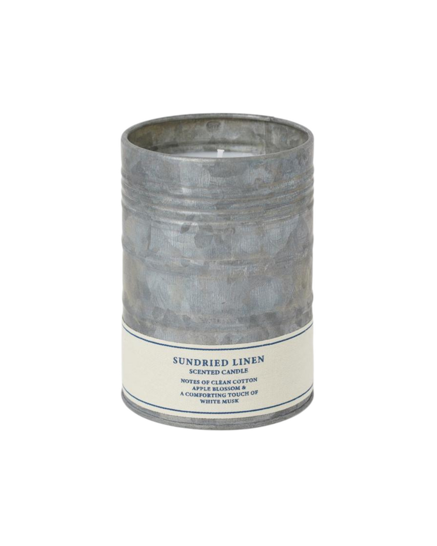 Sundried Linen Tin Can Candle