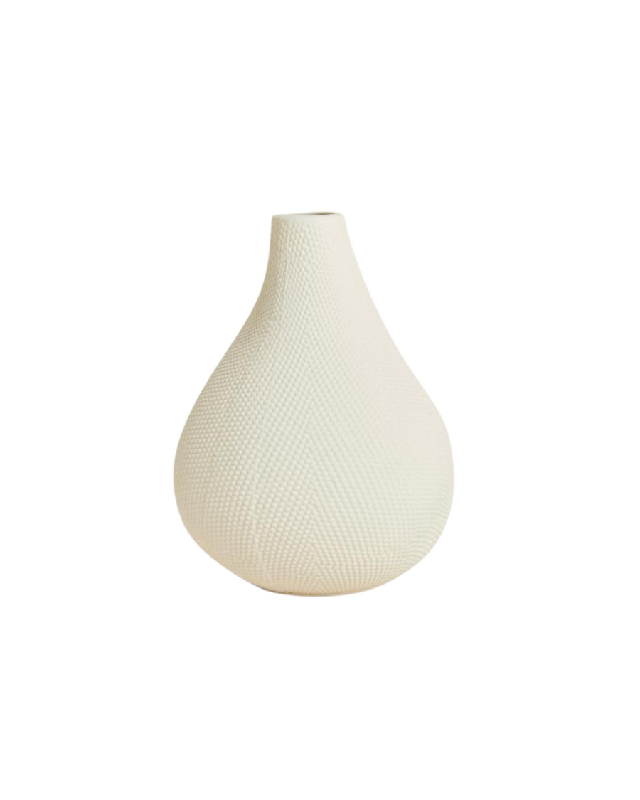 Pear Textured Ceramic Vase