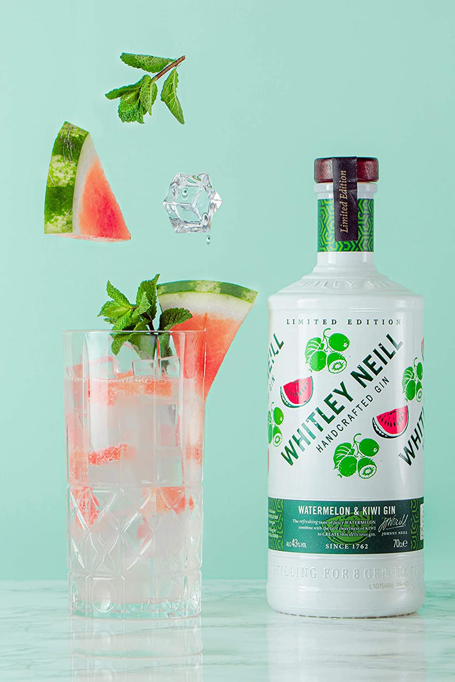 Whitley Neill Watermelon and Kiwi Gin 70cl