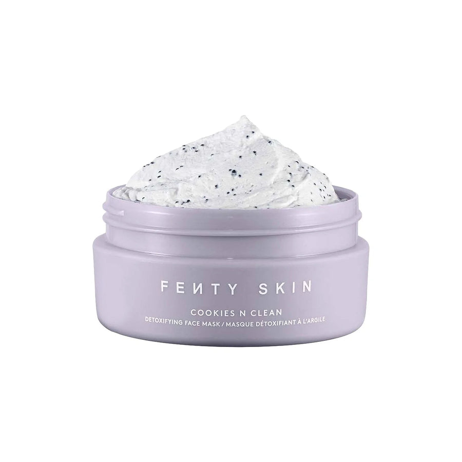 Fenty Skin Cookies N Clean Whipped Clay Pore Detox Face Mask With Salicylic Acid + Charcoal