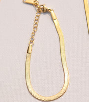 Toyo Wide Chain Bracelet
