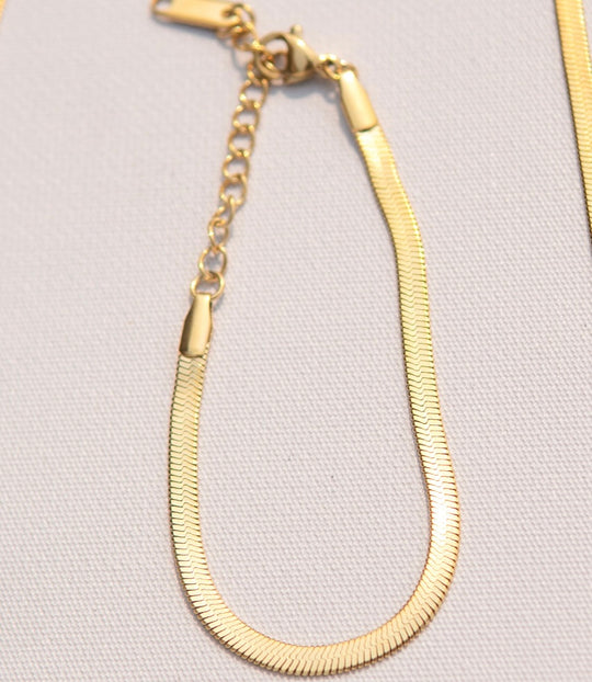 Toyo Wide Chain Bracelet