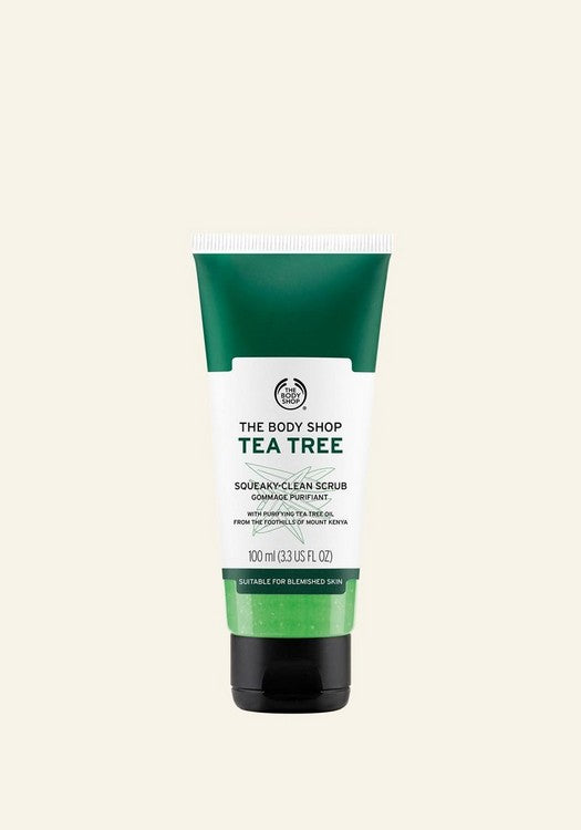 The Body Shop Tea Tree Squeaky Clean Exfoliating Face Scrub 3.3oz