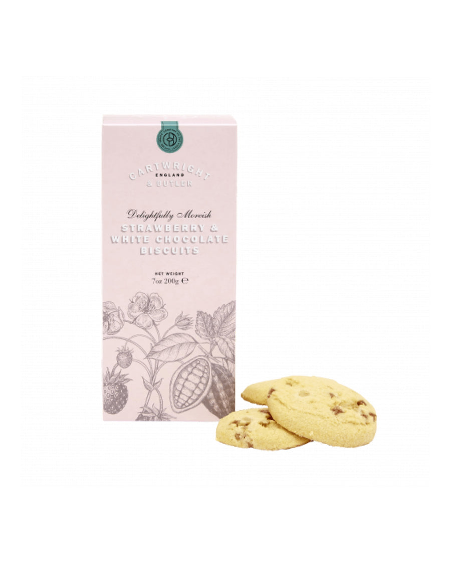 Cartwright & Butler Strawberry & White Chocolate Biscuit