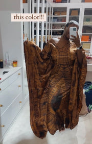 stylish Boubou Kaftan Bronze