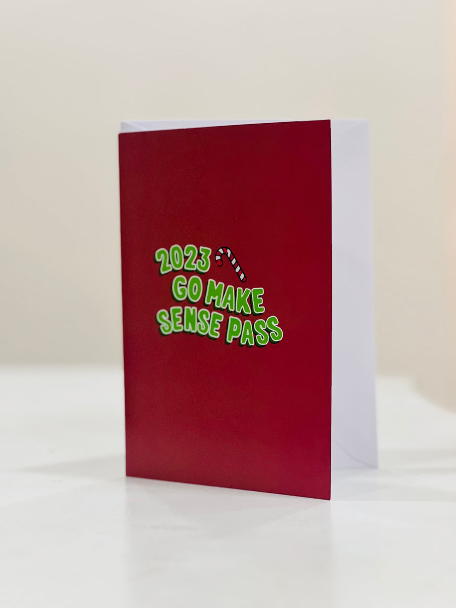2023 Go Make Sense A5 Greeting Card