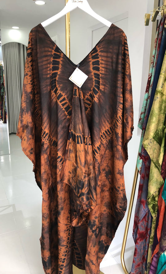 stylish Boubou Kaftan Bronze