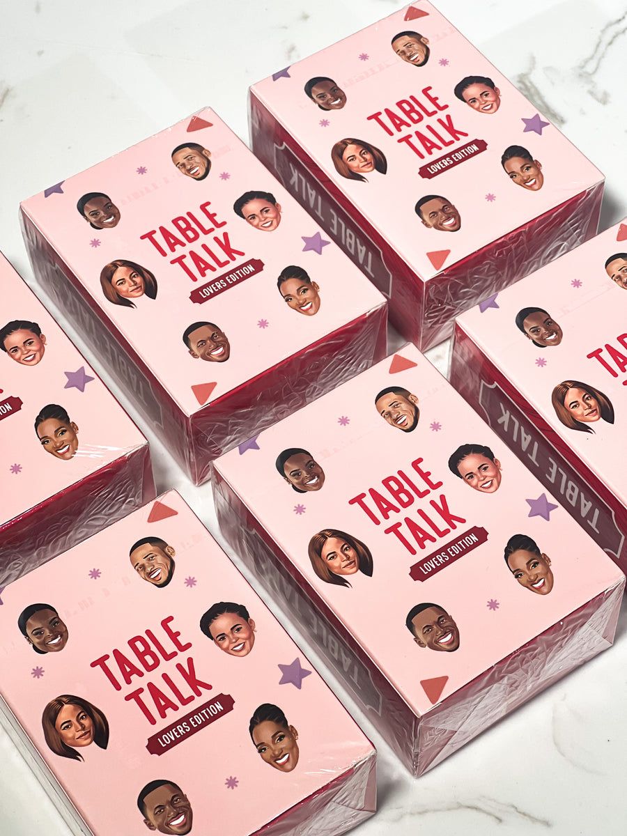Table Talk Lovers Edition Conversation Games