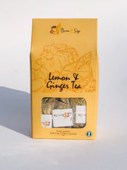 Lemon & Ginger Tea Brew & Sip