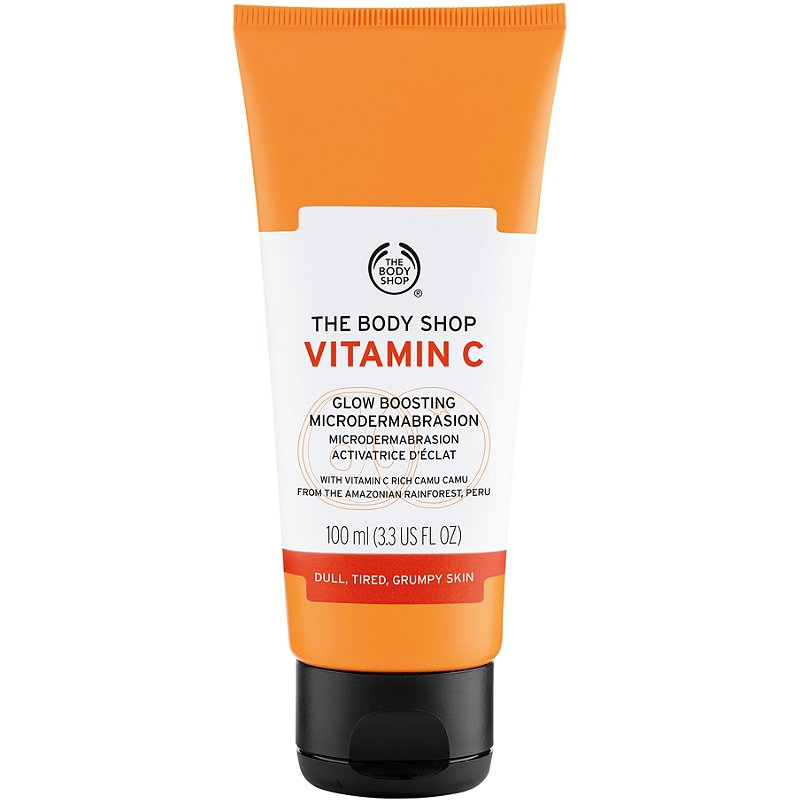 The Body Shop Vitamin C Glow Boosting Microdermabrasion 3.3oz
