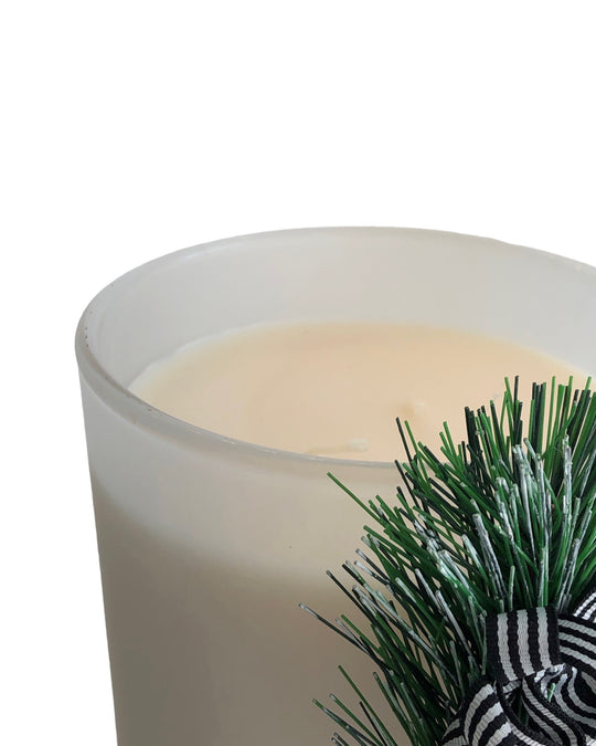 Dw White Christmas Candle 734g