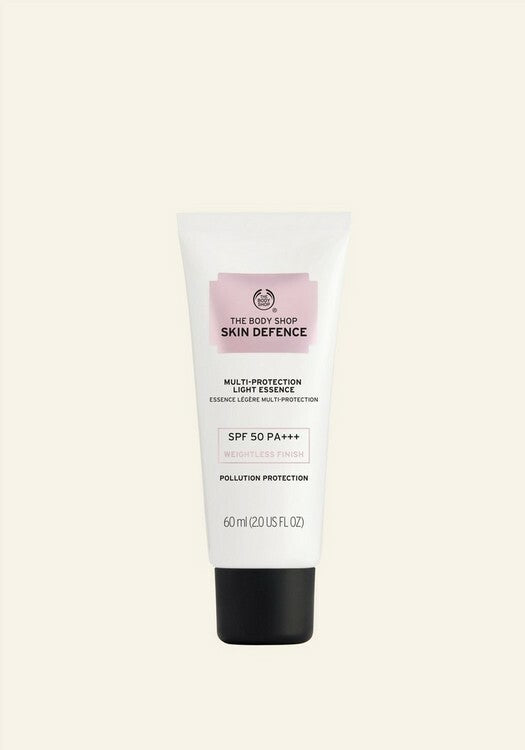 The Body Shop Skin Defence Multi-Protection Light Essence Weightless Finish SPF50 60ml